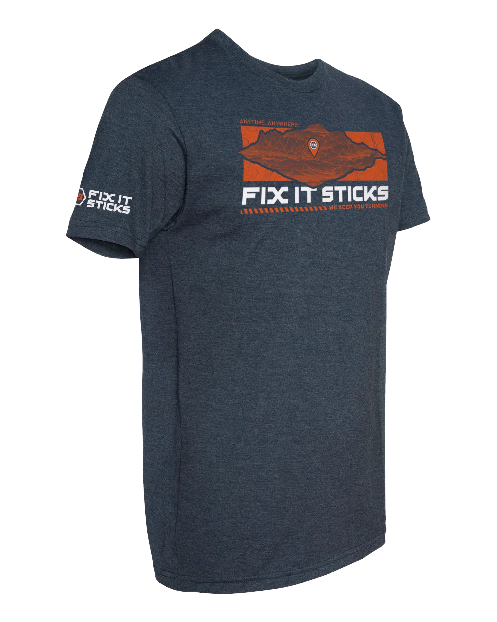 Anytime. Anywhere. T-Shirt - Image 2