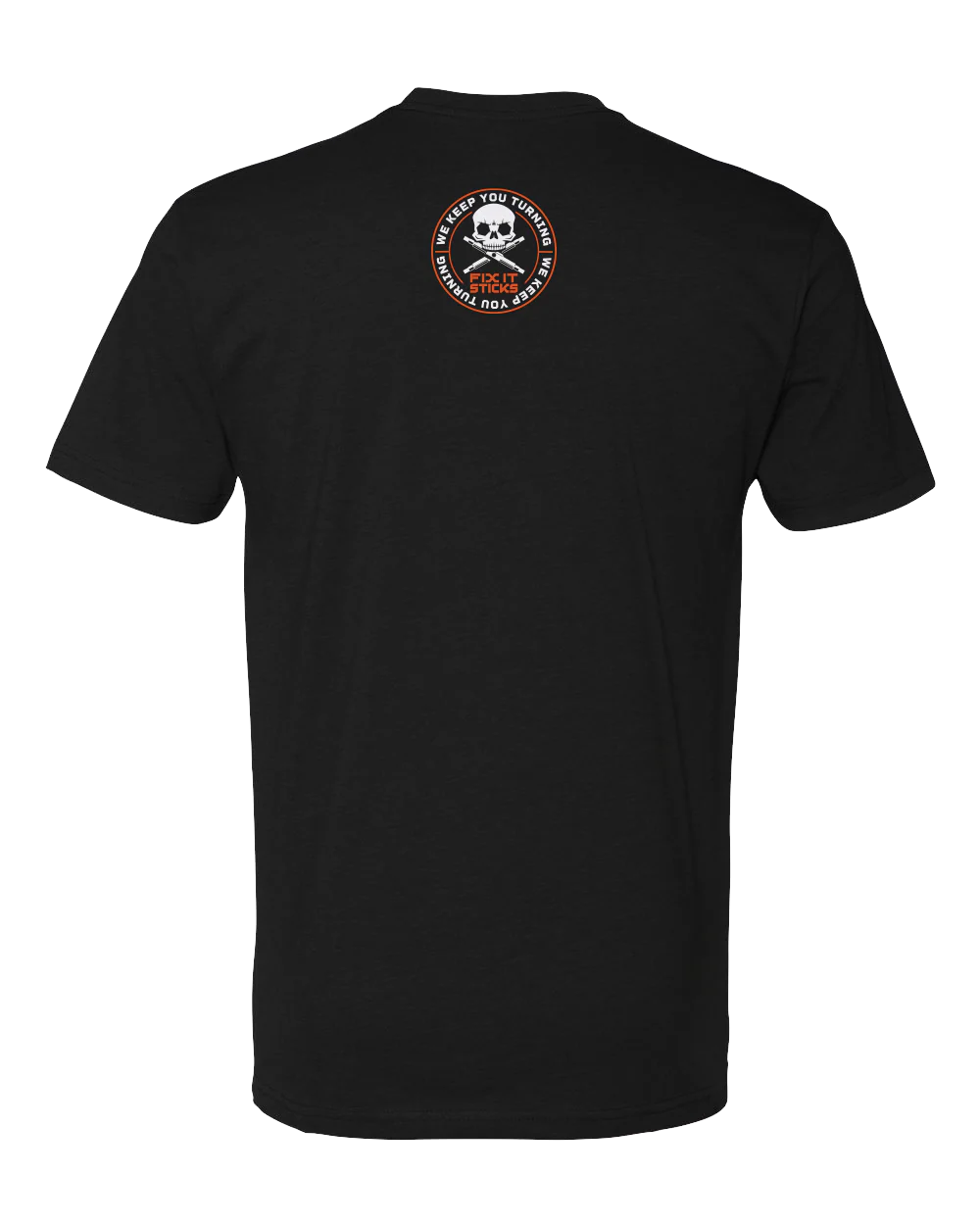 Classic Black Skull T-Shirt - Image 2