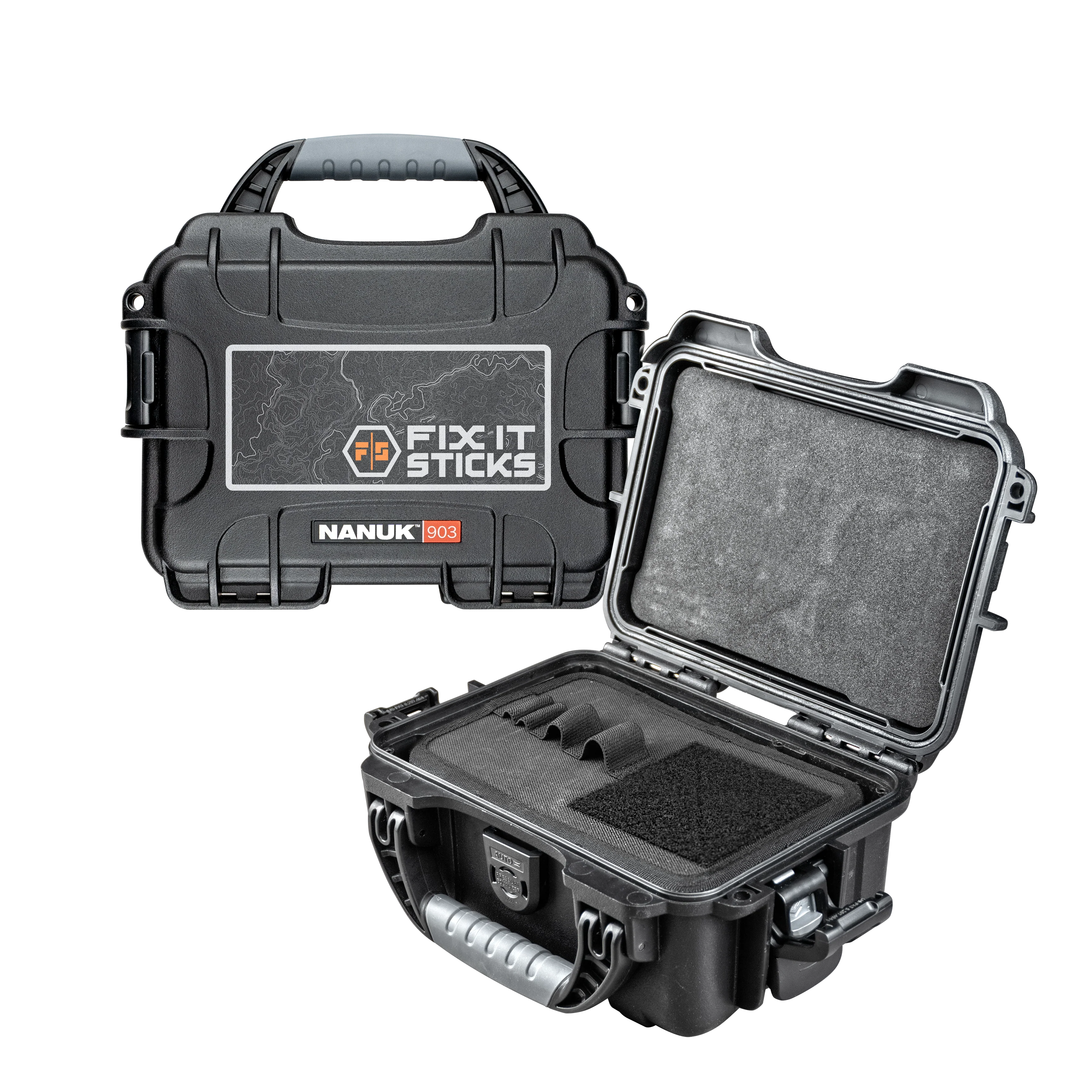 Nanuk 903 Hardcase with Molle Panels